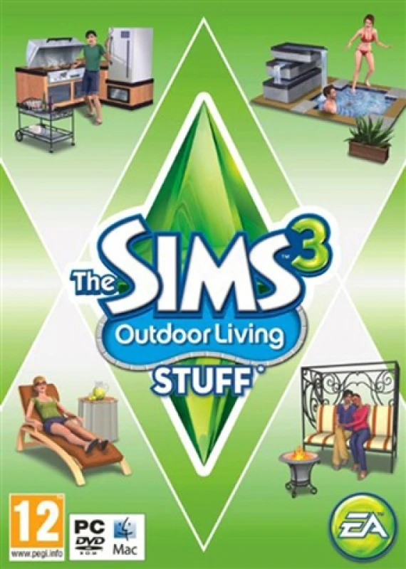 Image of The Sims 3: Outdoor Living Stuff (PC/Mac DVD)