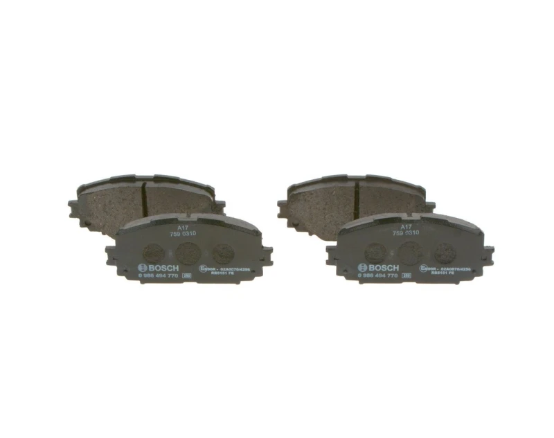 Image of Brake pad set Bosch 0 986 494 770