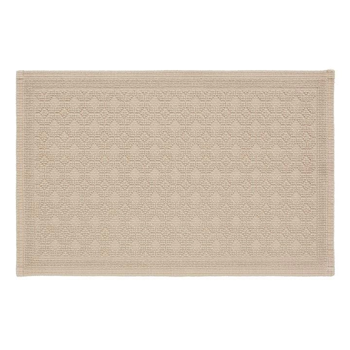 image of Murmur Natural Cotton 'Stella' Bath Mat - Bath mat 50 x 80cm