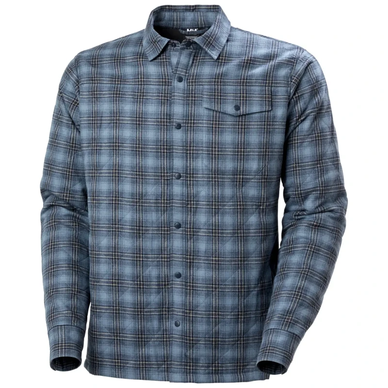 Image of Helly Hansen Shirt Helly Hansen Isfjord Insulated Bleu Male 2XL