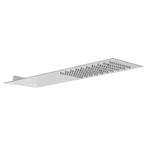Image of Abode AB2427 Storm Slimline Wall Mounted Shower Head Square Edged