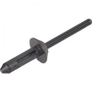 Image of Expanding rivet Hole 5mm Black PB Fastener 301