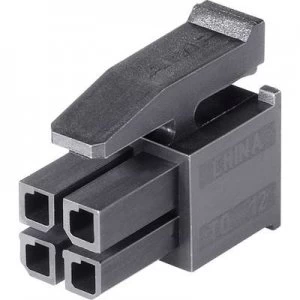 Image of TE Connectivity 2 794617 4 Socket enclosure cable Micro MATE N LOK Total number of pins 24 Contact spacing 3mm 1 pc