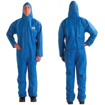 image of 3M - 4515B Medium Blue Coverall Type 5/6