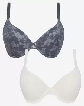 image of Dorina Curves Anika 2Pack Full Cup Bras