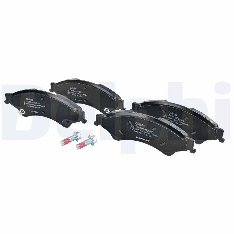 Image of DELPHI Brake pad set DELPHI LP3937