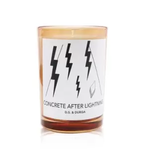 image of D.S. & Durga Concrete After Lightning Scented Candle 198g