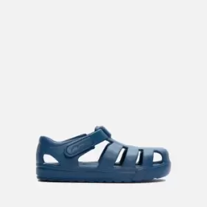 Image of Clarks Toddlers Move Kind Sandals - Blue - UK 6 Toddler