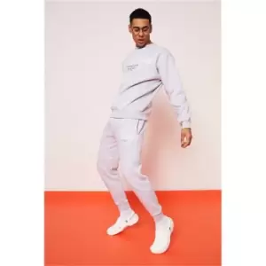 Image of I Saw It First Light Grey Worldwide International Collection Sweatshirt - Grey