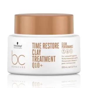 image of Schwarzkopf Professional Bonacure Time Restore Clay Treatment 200ml