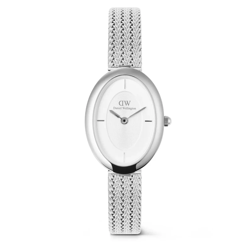 Image of Daniel Wellington Womens watch Daniel Wellington Juliette Braided Mesh Sunray S Argente Female TU