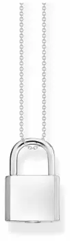 image of Thomas Sabo KE2130-001-21-L45V Sterling Silver Plain Lock Jewellery