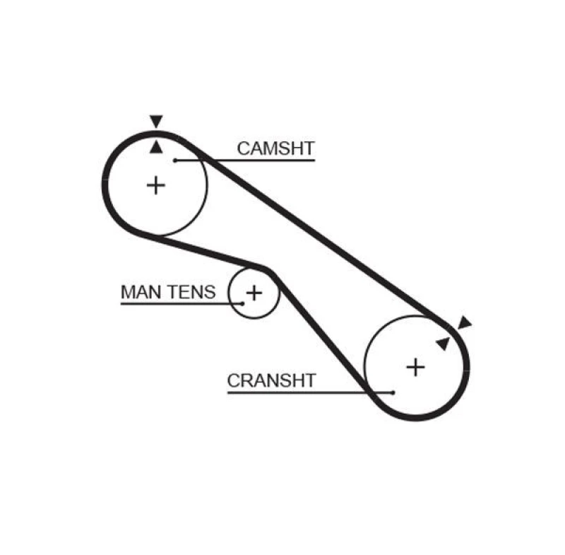 Image of GATES Timing Belt GATES 5321XS