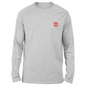 image of Transformers Autobots Unisex Long Sleeved T-Shirt - Grey - L