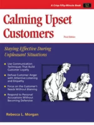 Image of Calming upset customers by Rebecca L Morgan