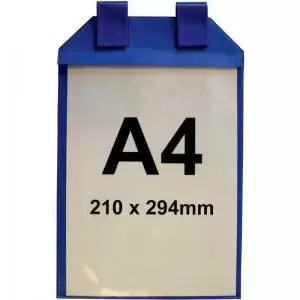 Image of Magnetic Wrap-Round Document Pocket - A4 Vertical