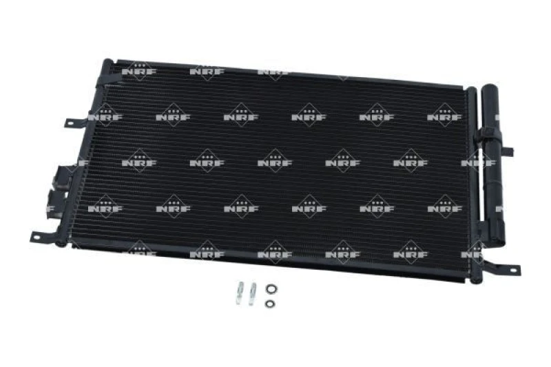 Image of NRF 35911 Condenser EASY FIT, with dryer, with gaskets/seals Aluminium Condenser,air conditioning (448)