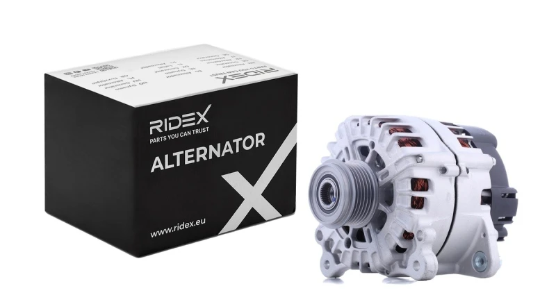 Image of RIDEX Alternator RIDEX 4G0677