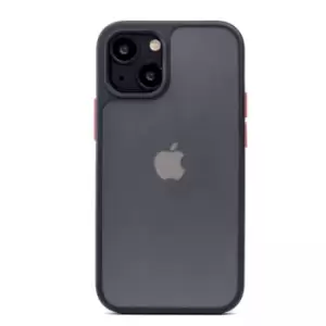 image of Apple iPhone 13 Back Cover - Clear/Black