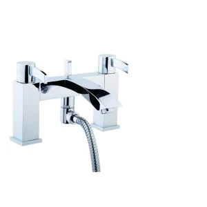 Image of Wickes Sufi Bath Shower Mixer Tap - Chrome