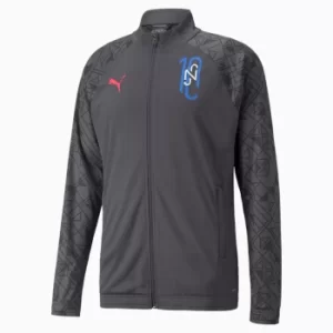 Image of PUMA Neymar Jr Futebol Training Mens Football Jacket Sneakers, Ebony, size 2X Large, Shoes