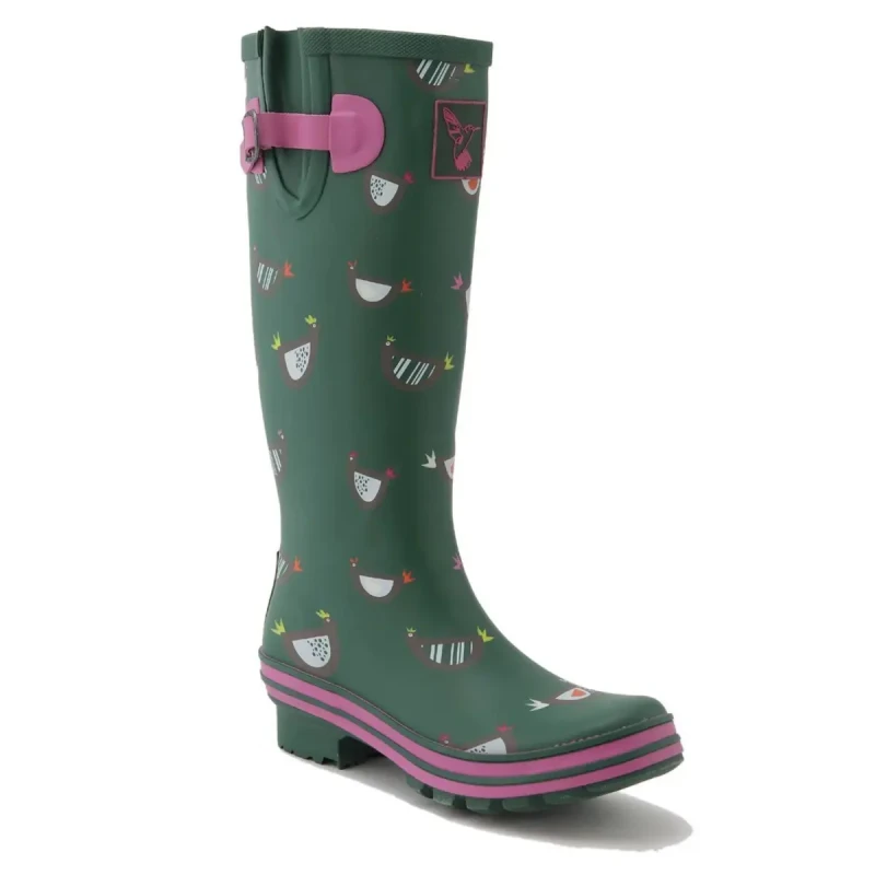 Image of Evercreatures Womens rain boots Evercreatures Chicken Vert Female 37