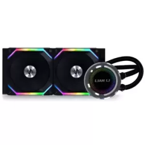 image of Lian Li Galahad SL 240mm RGB High Performance CPU Water Cooler - Black