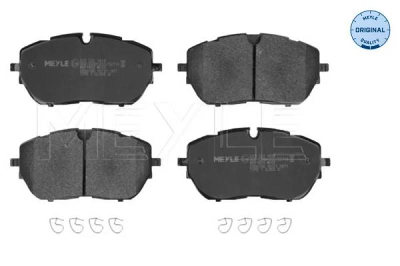 Image of MEYLE Brake pad set MEYLE 025 222 1818
