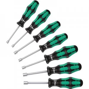 Image of Wera 395 HO/7 SM Workshop Screwdriver set 7 Piece Hex head
