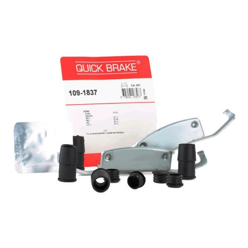 Image of QUICK BRAKE Brake pad fitting kit QUICK BRAKE 109-1837