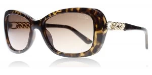 image of Guess GU7453 Sunglasses Havana 52F 56mm