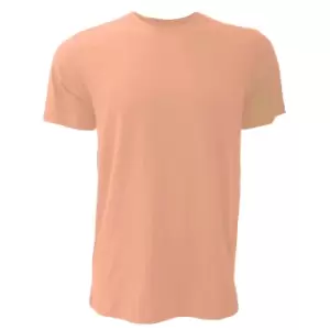 Image of Canvas Unisex Jersey Crew Neck T-Shirt / Mens Short Sleeve T-Shirt (XL) (Sunset)