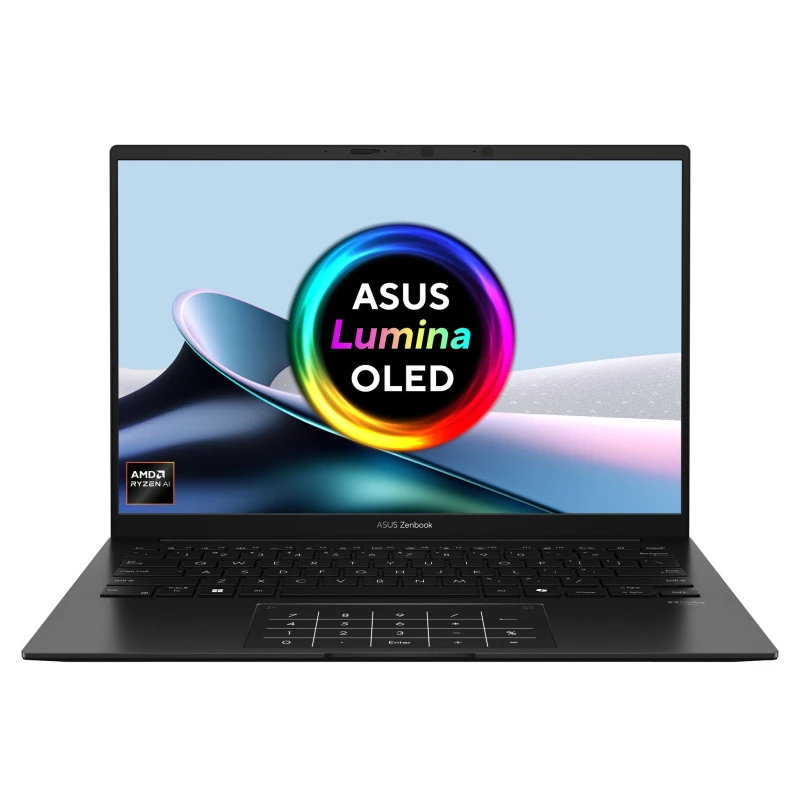 Image of Asus ASUS Zenbook 14 OLED UM3406KA-PP005W AMD Ryzen AI 7 PRO 350 Laptop 35.6cm (14") 3K 16GB LPDDR5x-SDRAM 1TB SSD WiFi 6E (802.11ax) Windows