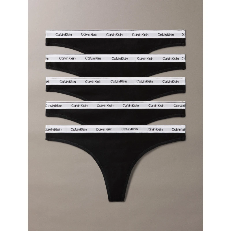 Image of Calvin Klein Calvin Tng 5Pk Ld62 Black female 8 (XS)