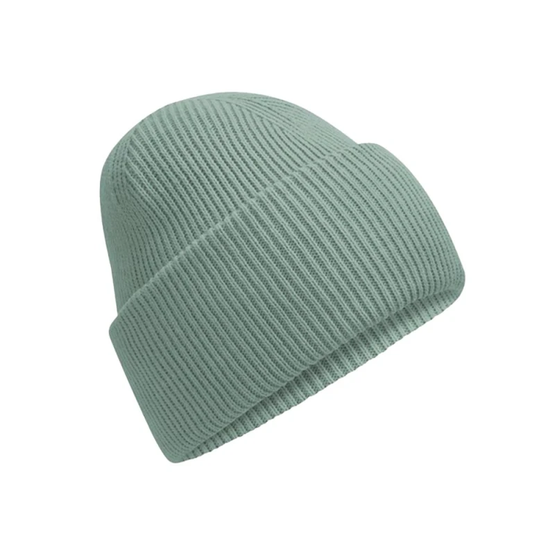 Image of Beechfield Beechfield Men Classic Deep Cuffed Beanie in Dark Green Dark Green One Size Male 5063425806836
