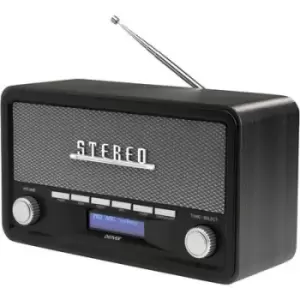 Image of Denver DAB-18 Kitchen radio FM, DAB+ Bluetooth Alarm clock Dark grey