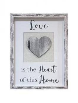 Image of Arthouse Love Heart 3D Framed Print