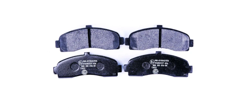 Image of HELLA Brake pad set HELLA 8DB 355 016-501