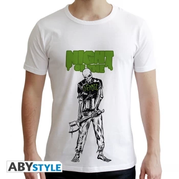 Image of Watch Dogs 2 - Night Of The Dedsec Mens Medium T-Shirt - White