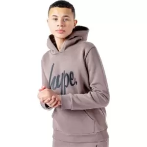 image of Hype Pullover Hoodie - Brown