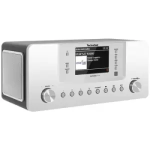 image of TechniSat Digitradio 574 IR Internet desk radio DAB+, FM AUX, Bluetooth, Internet radio, USB Silver