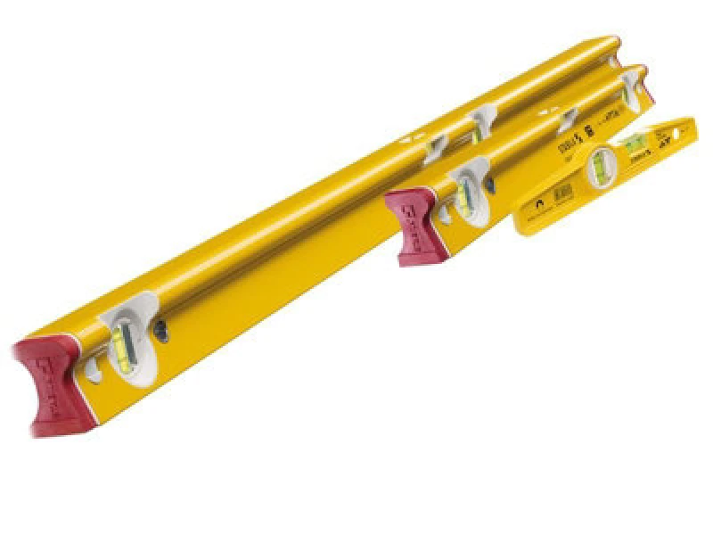 Image of Stabila 3 Piece R-Type 300 Professional Spirit Level Set 20025
