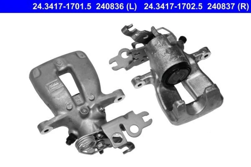 Image of ATE 24.3417-1701.5 Brake caliper without holder Brake Caliper (78)