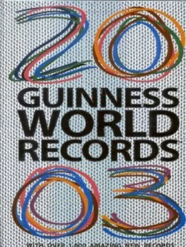 Image of Guinness World Records 2003. Hardback