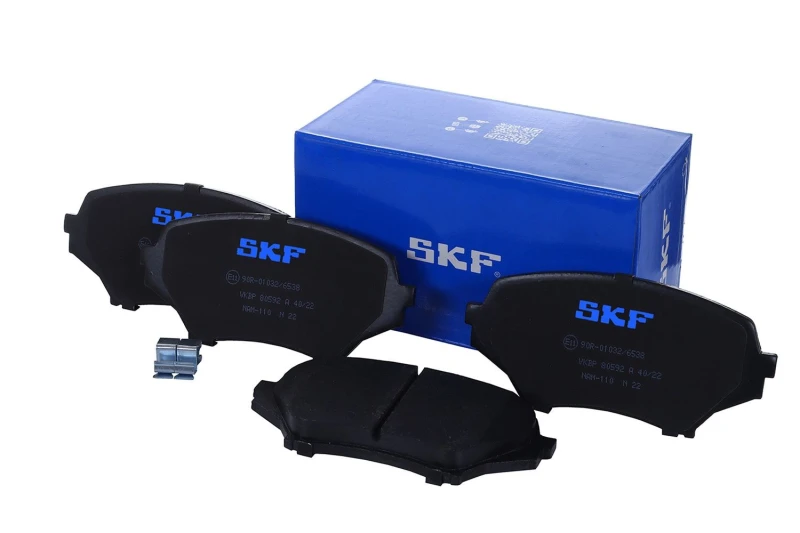Image of SKF VKBP 80592 A Brake pad set with acoustic wear warning Brake Pad Set,disc brake (402)