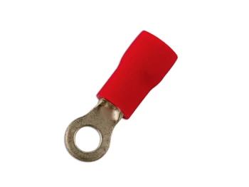 image of Ring Terminal 10.5mm Red Pk 100 Connect 30148