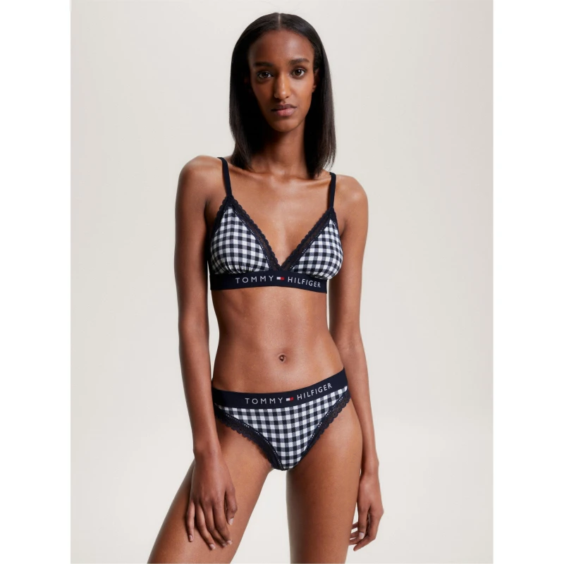 Image of Tommy Hilfiger THONG PRINT - Blue Blue 8