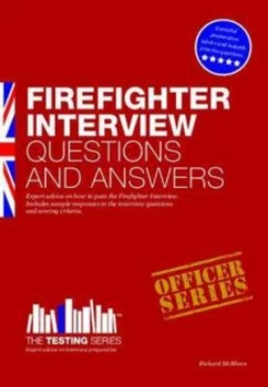 Image of Firefighter Interview Questions and Answers by Richard Mcmunn Paperback
