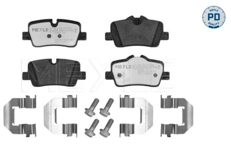 Image of Brake pad set MEYLE 025 214 2117/PD