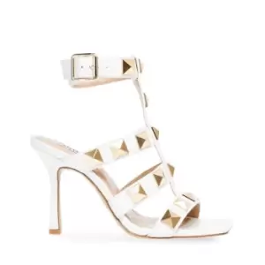 Steve Madden Capri Heels - White